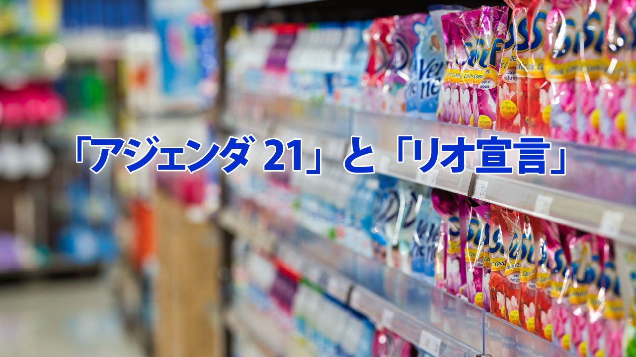 「アジェンダ21」と「リオ宣言」